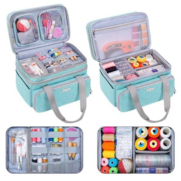 Découvrez notre test détaillé du sac à couture Bafaso double couche vert : qualité, fonctionnalité et élégance réunies pour les passionnés de couture