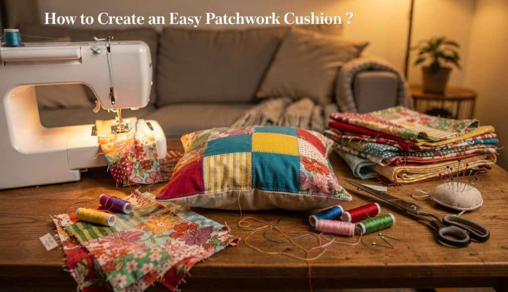 Tutoriel : comment Créer un Coussin Patchwork Facilement ?