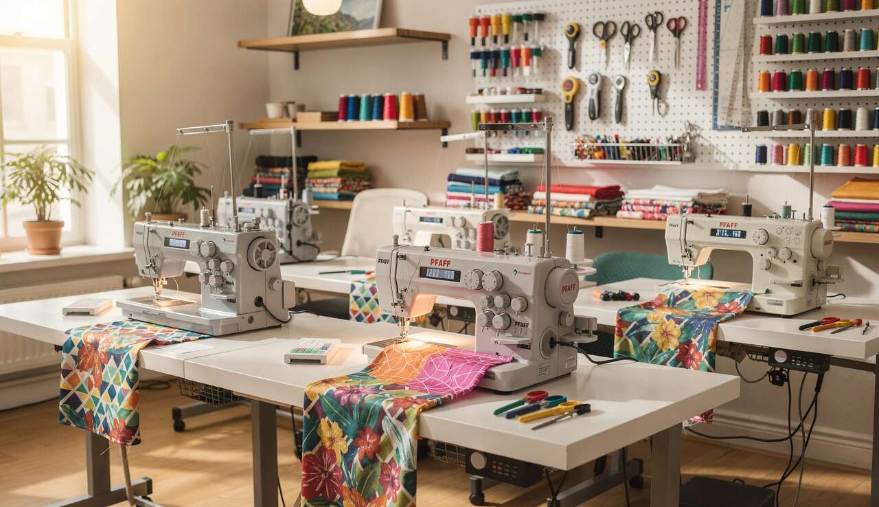 Avantages des machines m&eacute;caniques et &eacute;lectroniques pfaff