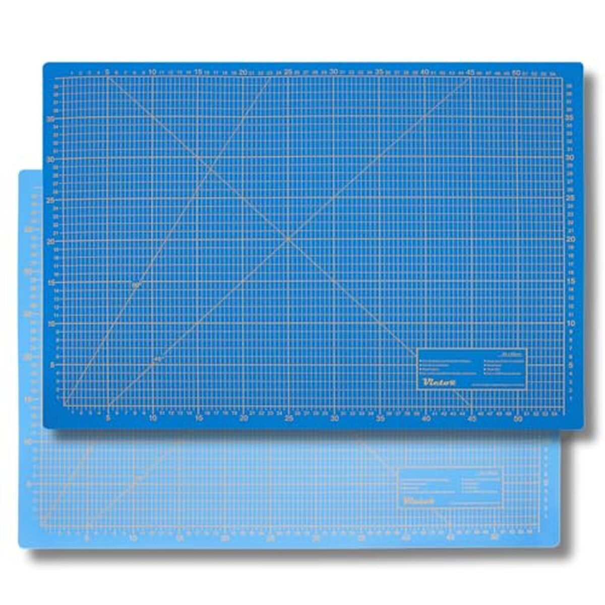 Test du Victor tapis de découpe bleu 90x120 cm auto-cicatrisant