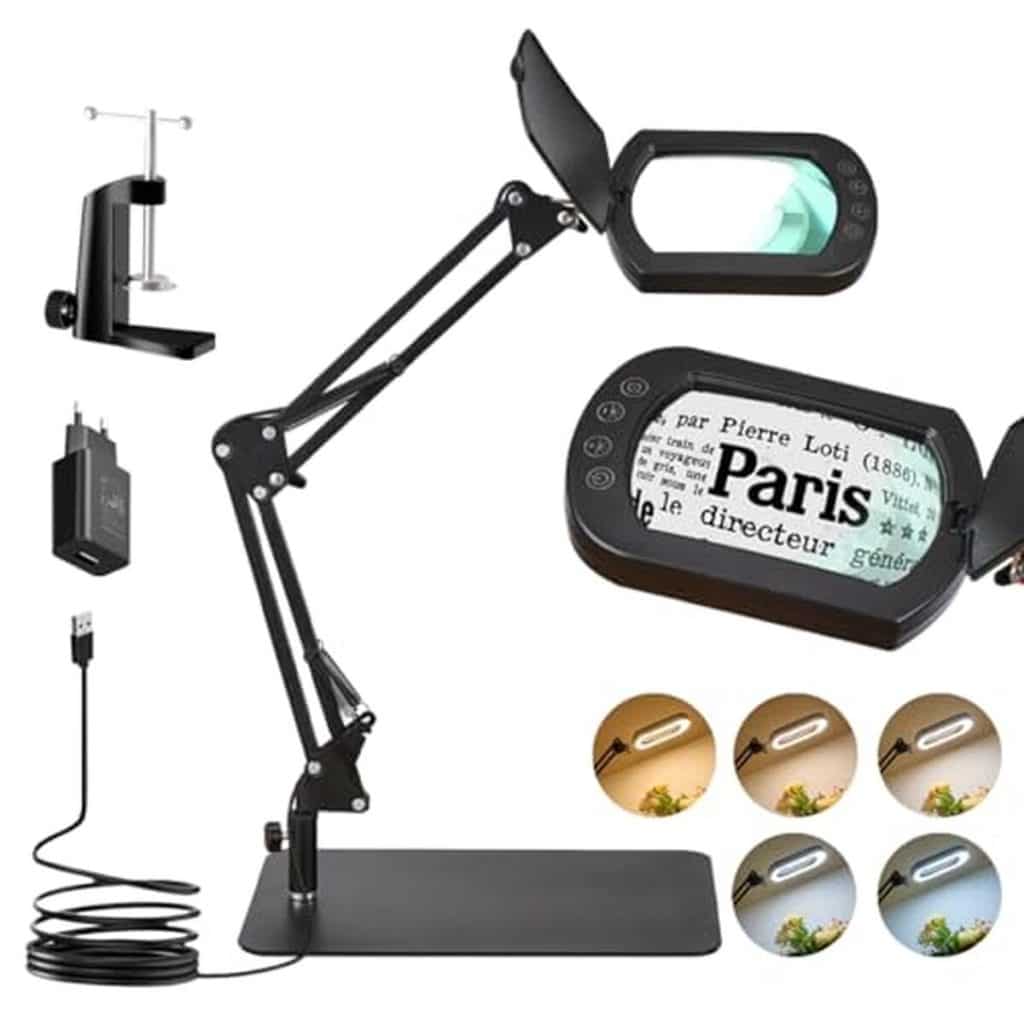 Test lampe loupe 10x : polyvalence et praticité