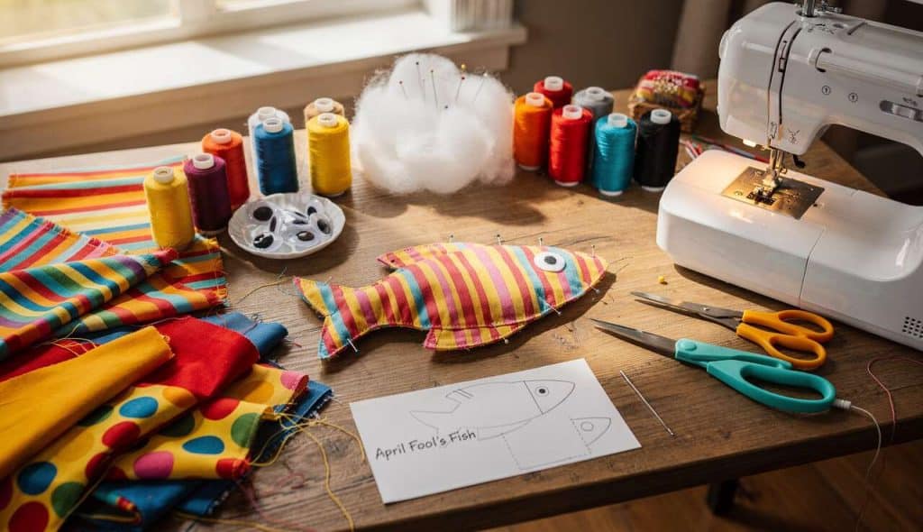 DIY : réalisez votre Poisson d'Avril en Tissu