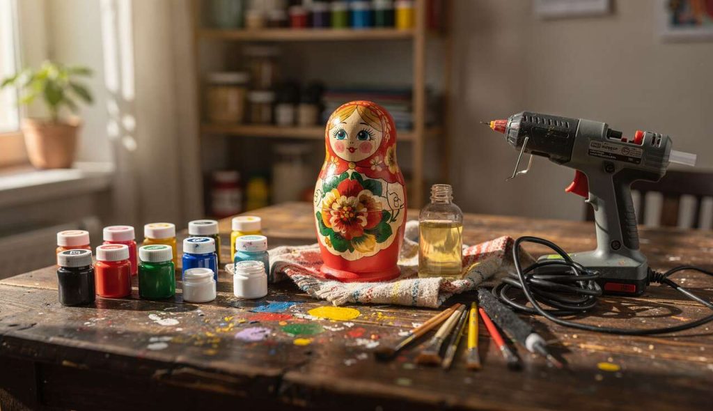 DIY : créez votre poupée matriochka