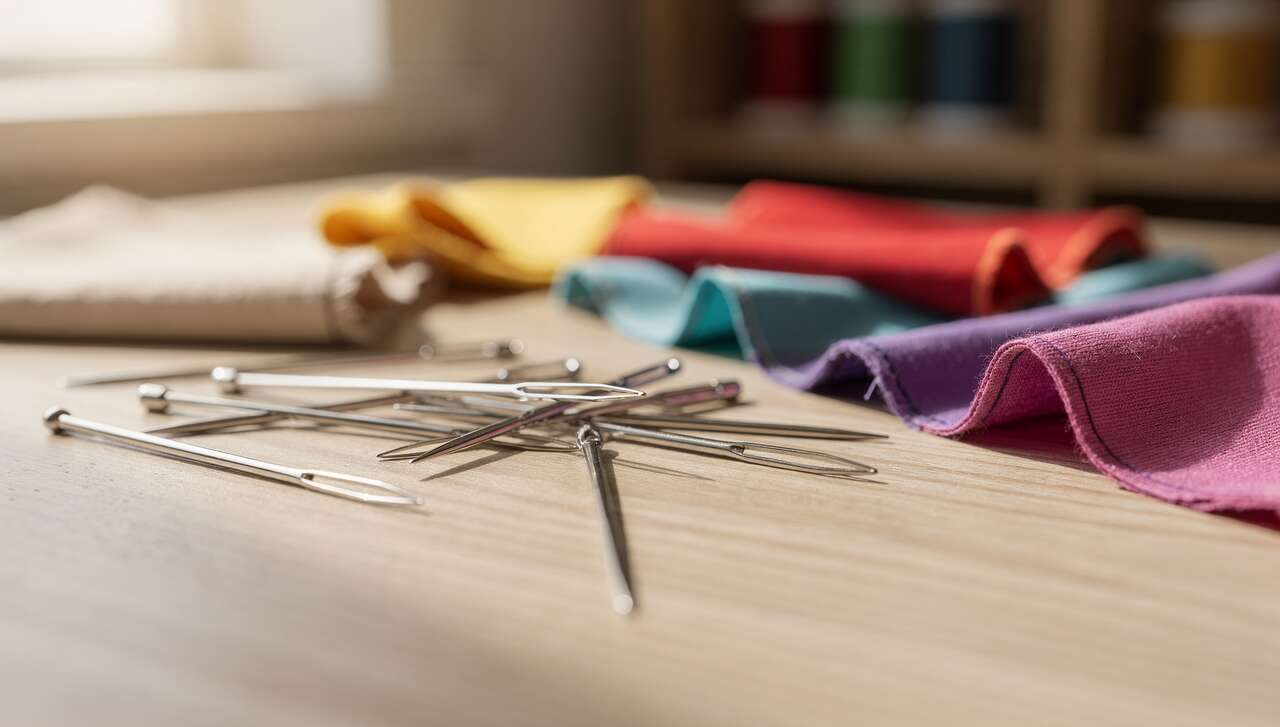 Aiguilles pour tissus extensibles : jersey et stretch