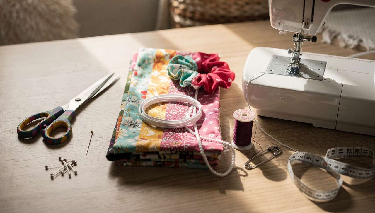 Tutoriel Couture : réaliser une Barrette Scrunchie Facilement