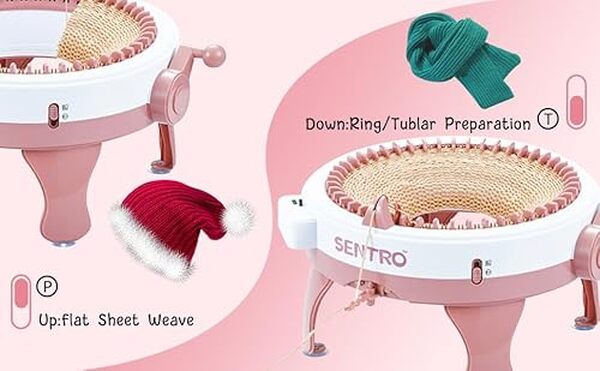 Découvrez notre analyse approfondie de la machine à tricoter 48 aiguilles BUAOB Sentro : performance, avantages et conseils d'utilisation pour des créations réussies