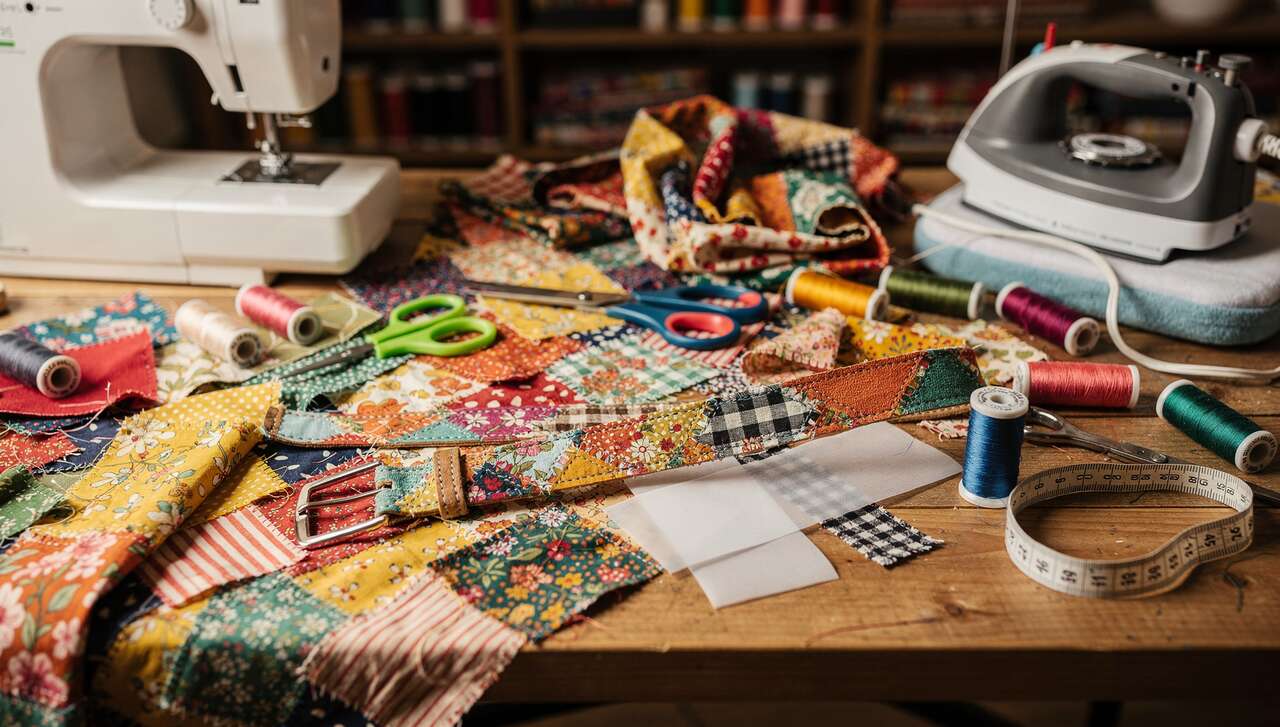 Tuto Patchwork : réaliser une Ceinture Stylée