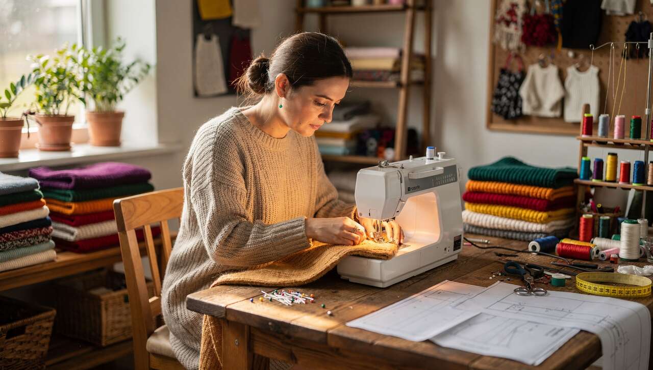 Patron gratuit : robe sweat femme à coudre