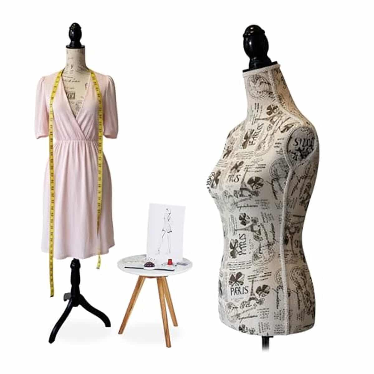 Test : mannequin de couture Relaxdays réglable design urbain