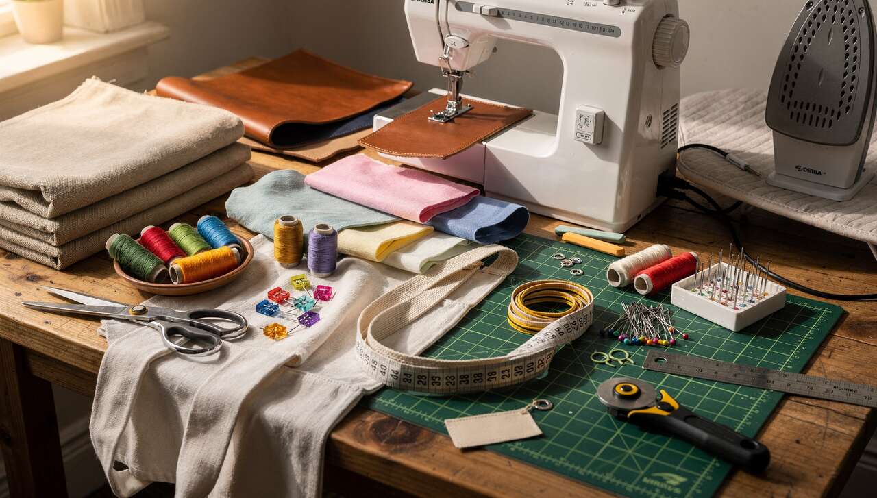 DIY : créer un sac cabas bi-matière