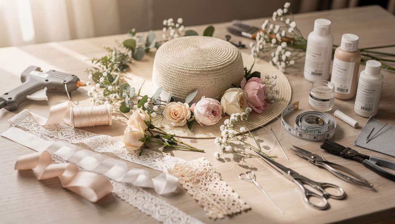 Chapeau romantique DIY : astuces et création
