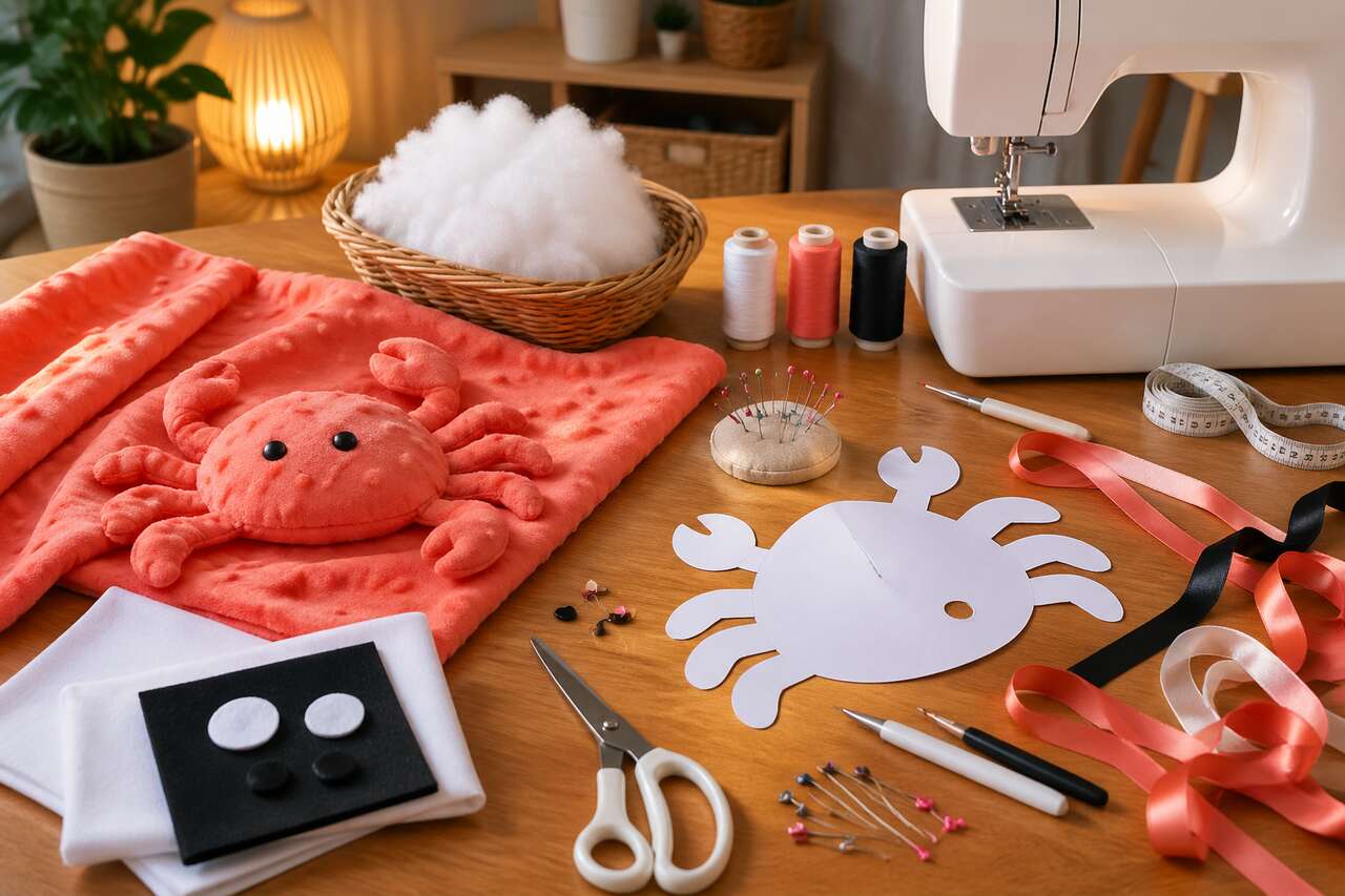DIY doudou crabe : guide facile pour débutants