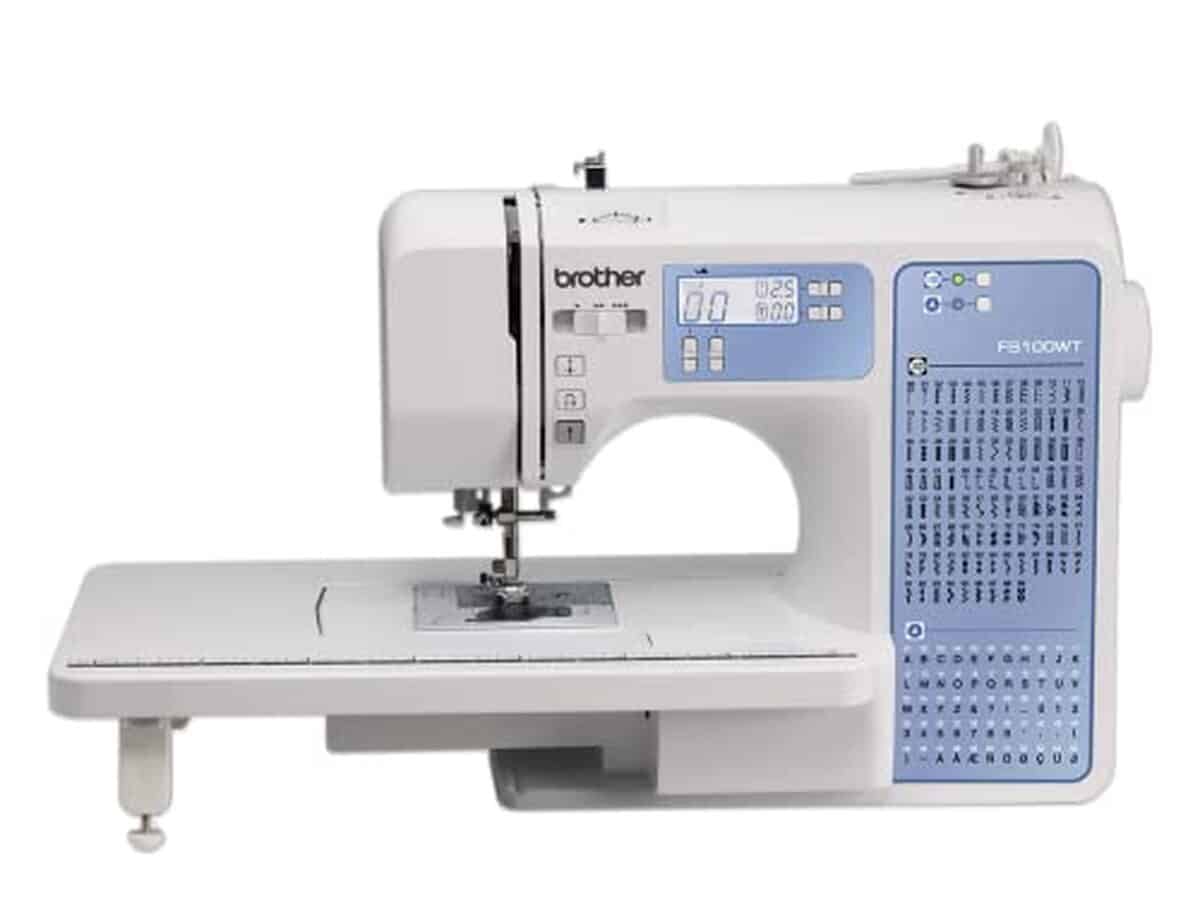 Test De La Machine À Coudre Électronique Brother FS100WT : puissance Et Précision