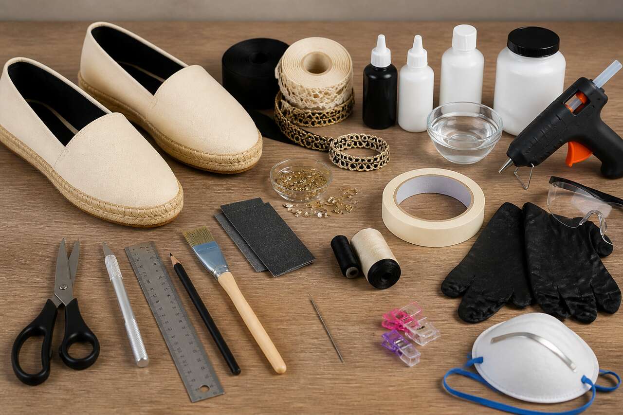 DIY : fabriquer des espadrilles chic