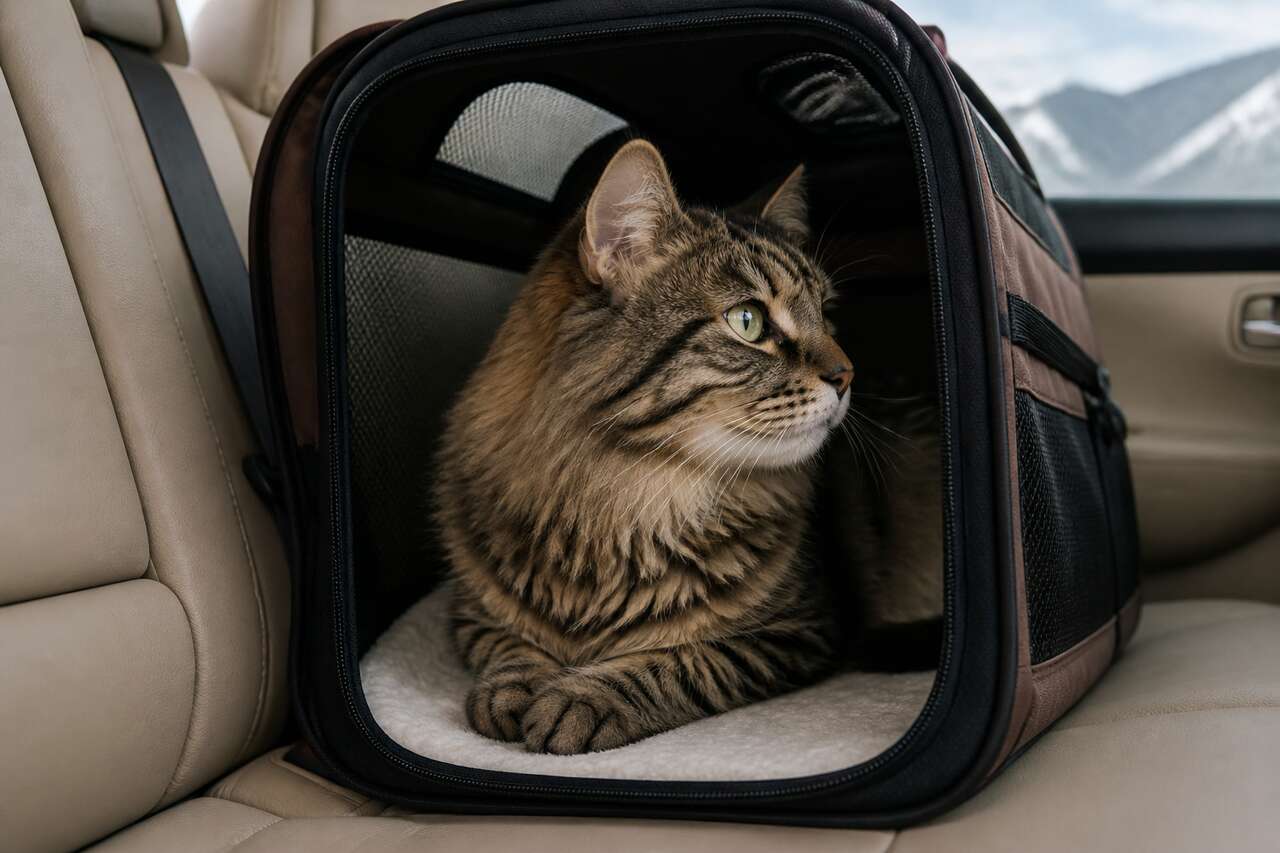 Habituer son chat à la voiture et au transporteur avant le départ Habituer son chat à la voiture et au transporteur avant le départ