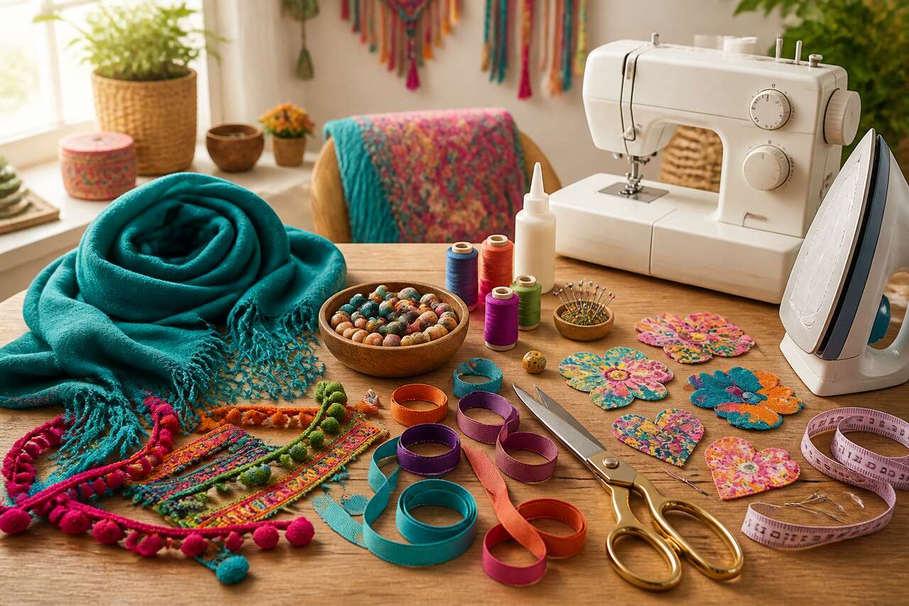 DIY : créez un foulard gypsy chic