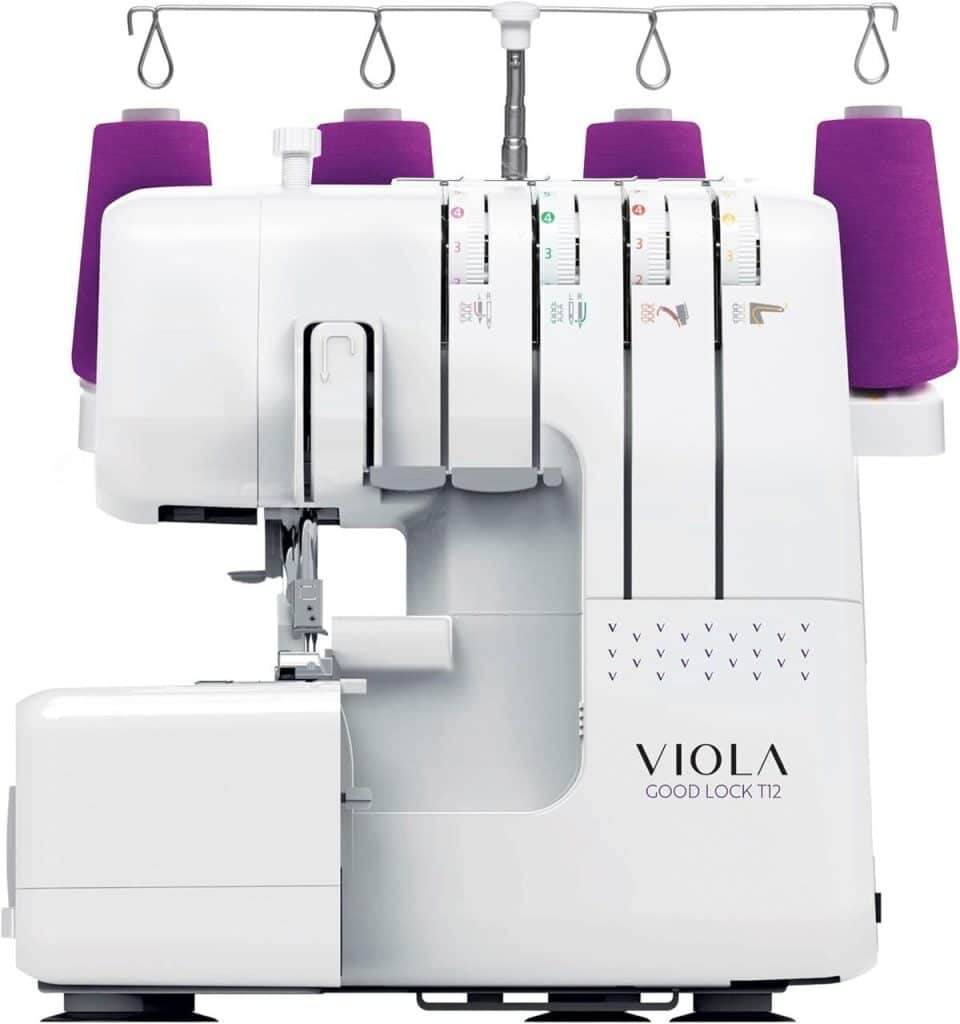 Test De La Machine À Coudre Viola Look T12 : 12 points couture et bras libre