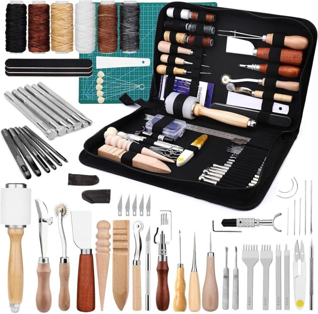 Test du kit d'outils de poinçonnage pour cuir
