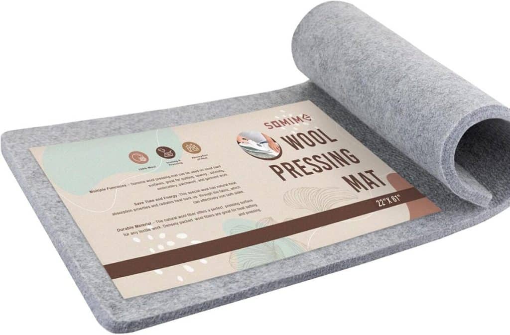 Test du tapis de pressage Somime en 100 % laine