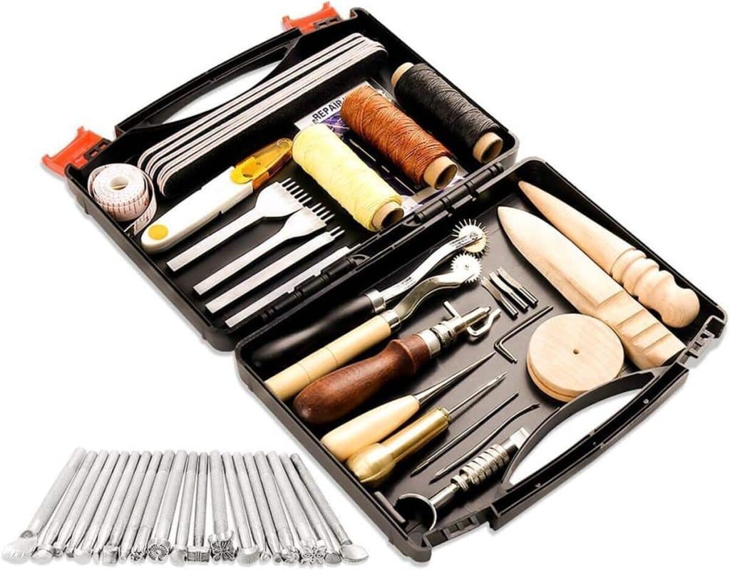 Test : kit BAGERLA 50 outils pour travail du cuir