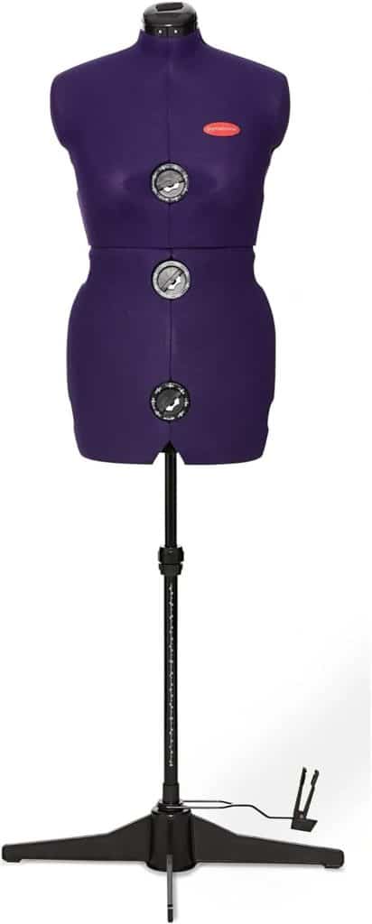 Test : mannequin Prymadonna Prym, taille 42/48 violet