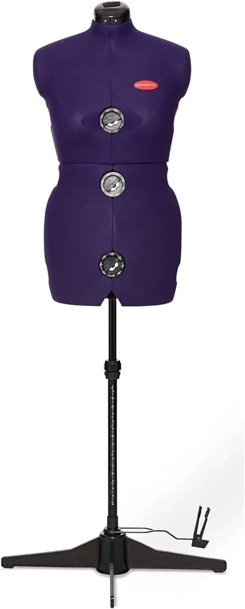 Test : mannequin Prymadonna Prym, taille 42/48 violet