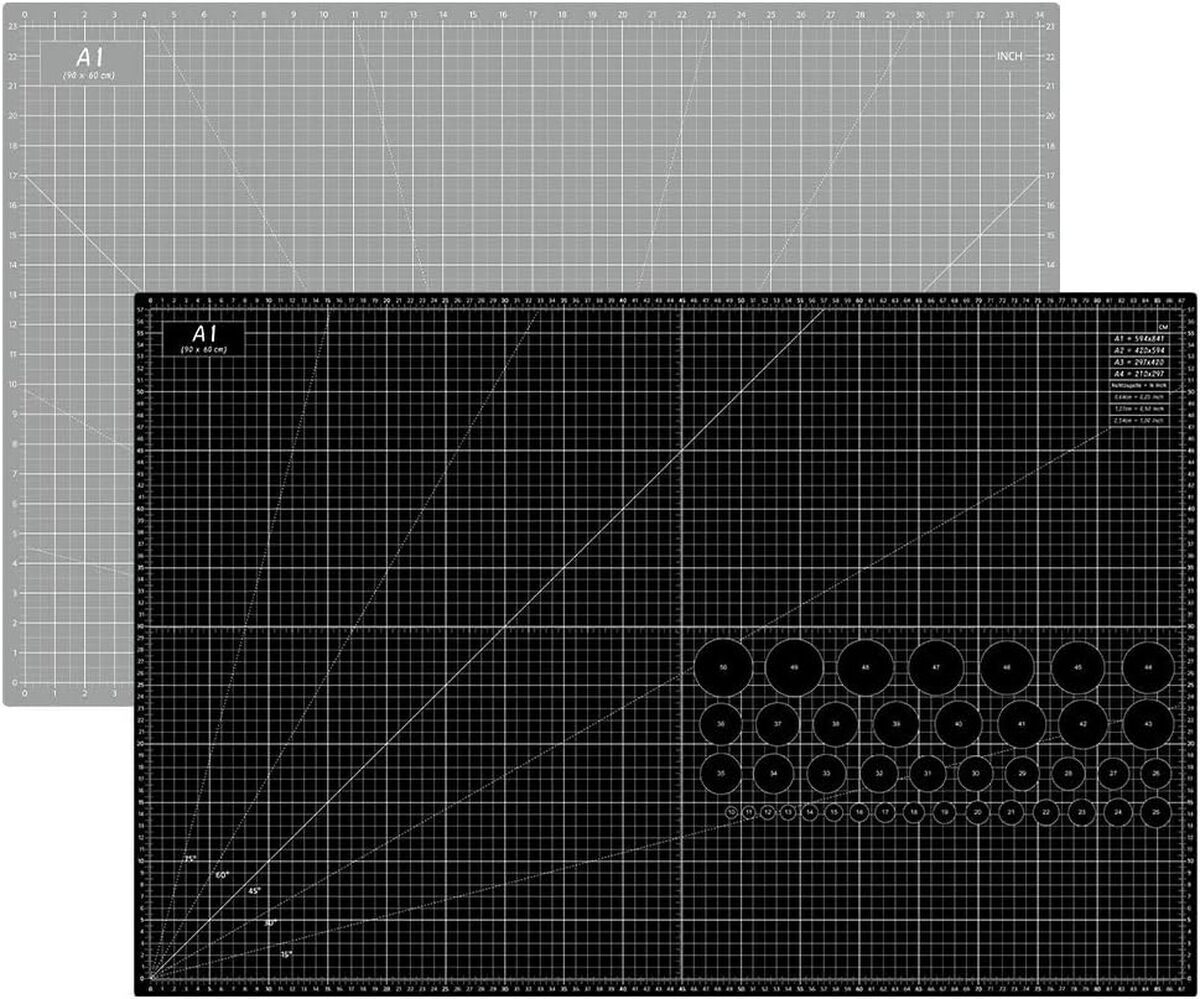 Test : tapis de découpe auto-cicatrisant Headley Tools A1 61 x 91, 4 cm pour couture et matelassage