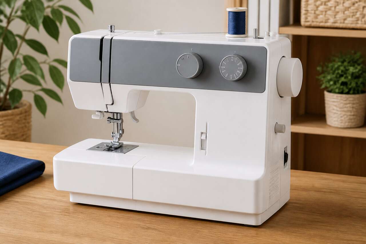 Pr&eacute;parer la machine: installation, aiguille, fil et r&eacute;glages de base