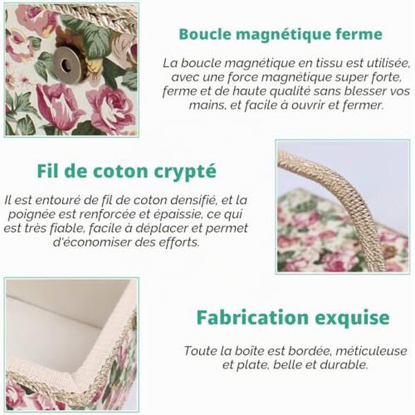 Découvrez notre test détaillé du panier à couture en coton et bois : pratique, portable et idéal pour ranger vos fournitures de couture avec style. 