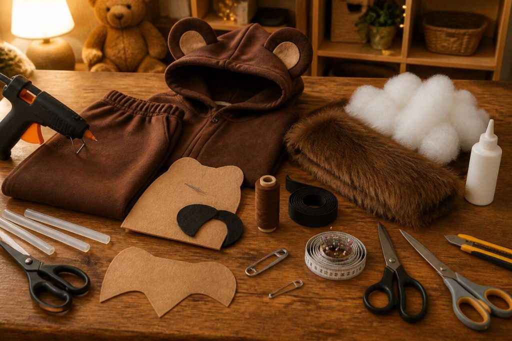Tuto Création : déguisement d'Ours pour Enfants