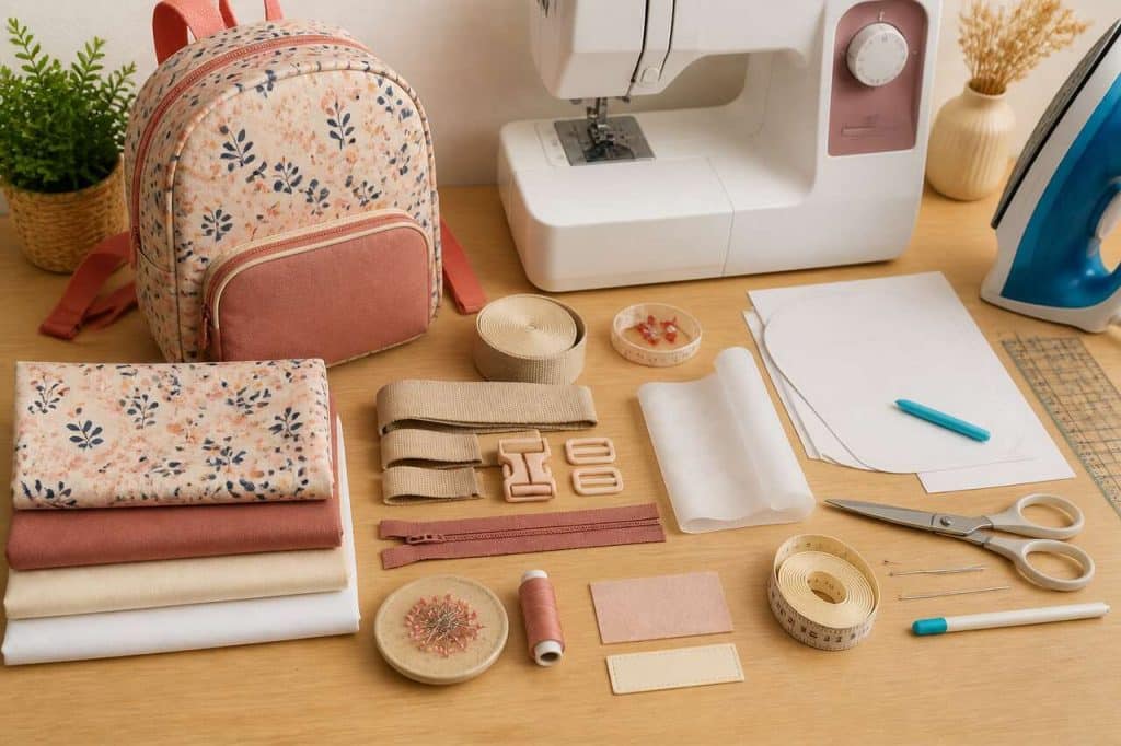 Tuto sac à dos maternelle Romy