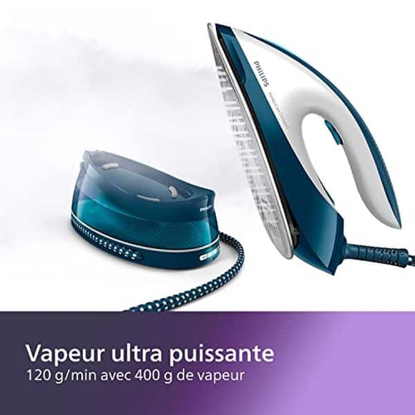 Découvrez notre test complet de la centrale vapeur Philips Compact Plus GC7844/20 : performances, avantages et verdict final pour ce modèle compact et efficace.