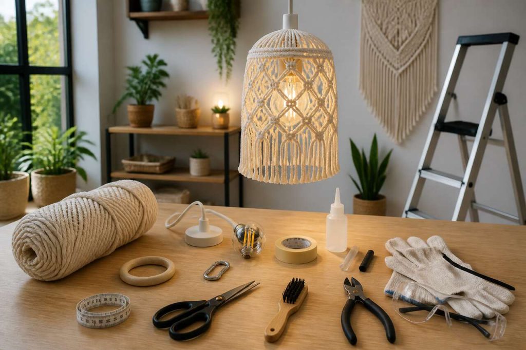 DIY : créez une suspension en macramé facile à réaliser