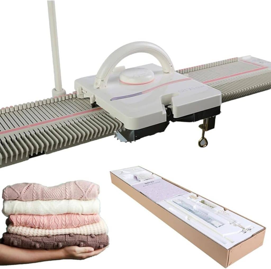 Test de la ZenSeFarin : machine à tricoter semi-automatique 150 points
