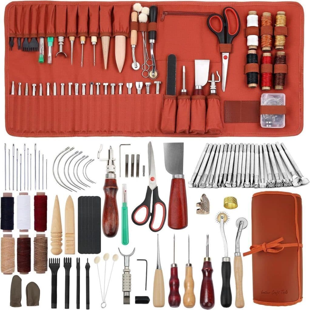 Test du kit d'outils de travail du cuir Dorhui : complet et pratique