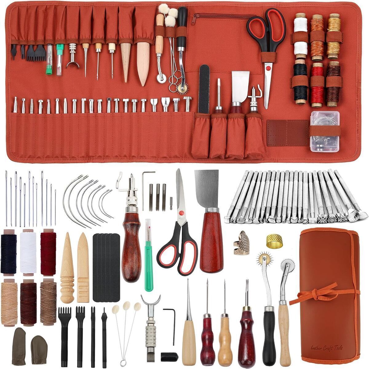 Test du kit d'outils de travail du cuir Dorhui : complet et pratique