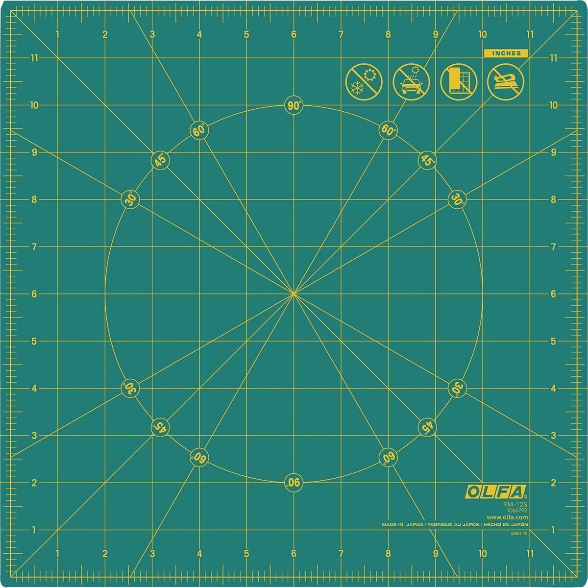 Test du tapis rotary Olfa 30, 5 x 30, 5 cm