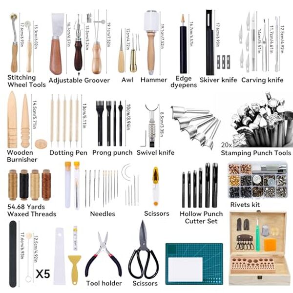 Découvrez notre test complet du kit Jupean pour le travail du cuir : 458 outils professionnels, qualité, prix et recommandations pour les artisans et hobbyistes.