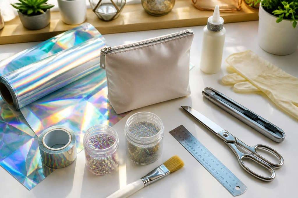 DIY : comment fabriquer une trousse holographique ?