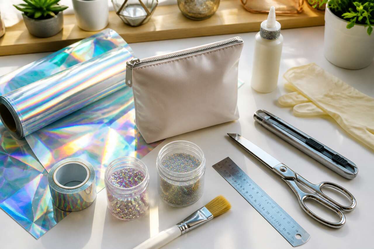 DIY : comment fabriquer une trousse holographique ?