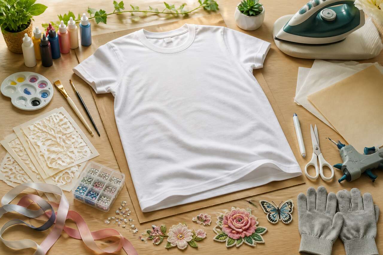 Customiser son tee-shirt pour la rentrée : idées DIY