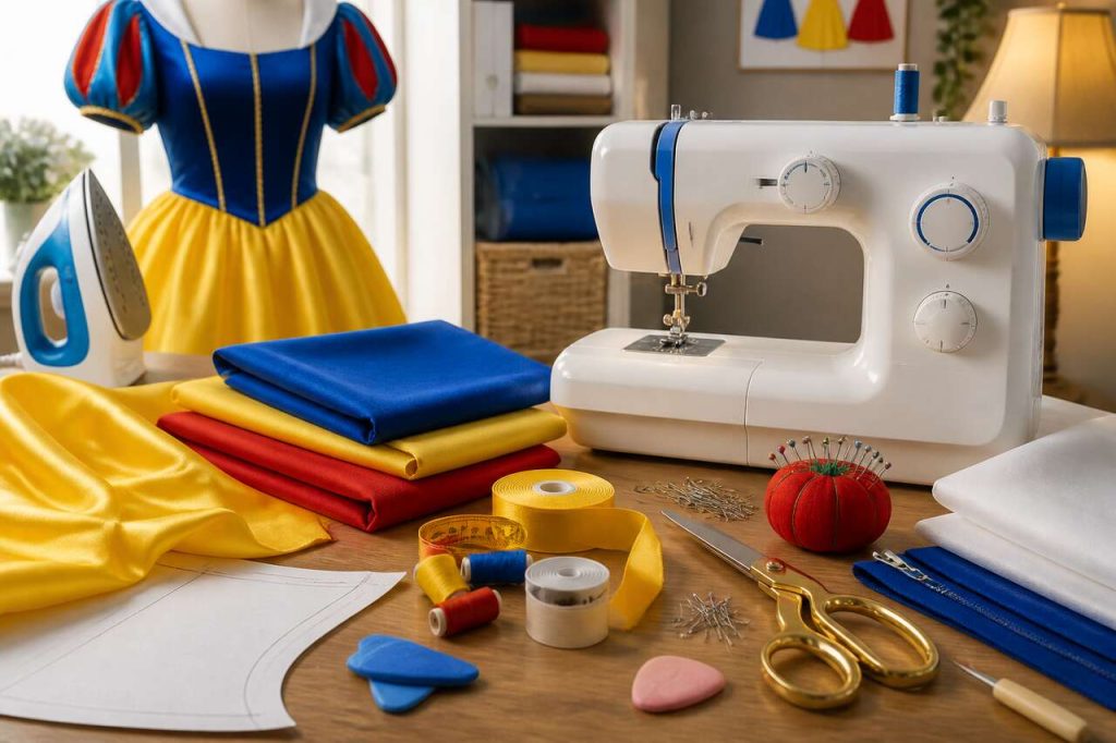 Patron de robe Blanche-Neige : créez votre propre conte de fées