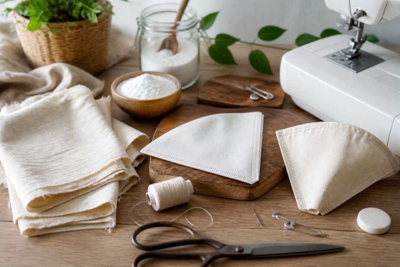 Tuto : comment fabriquer un filtre à café lavable ?