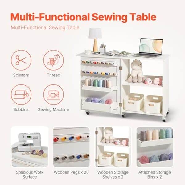 Découvrez notre test détaillé de la table de couture pliante VEVOR : polyvalence, praticité et qualité pour tous vos projets de couture à petit prix.
