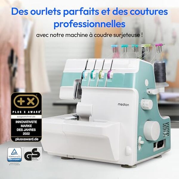 Découvrez notre test détaillé de la surjeteuse Medion SO90. Analysez sa performance, sa praticité et ses avantages pour vos travaux de couture. 