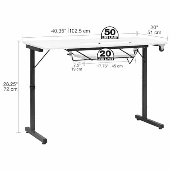 Découvrez notre test complet de la table de couture pliante Sewing Online avec plateau réglable. Avis, caractéristiques et performances pour bien choisir votre table de couture.
