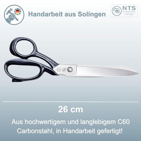 Découvrez notre test détaillé des ciseaux de couture gaucher NTS 26 cm en acier forgé : qualité, tranchant et ergonomie pour les gauchers. 
