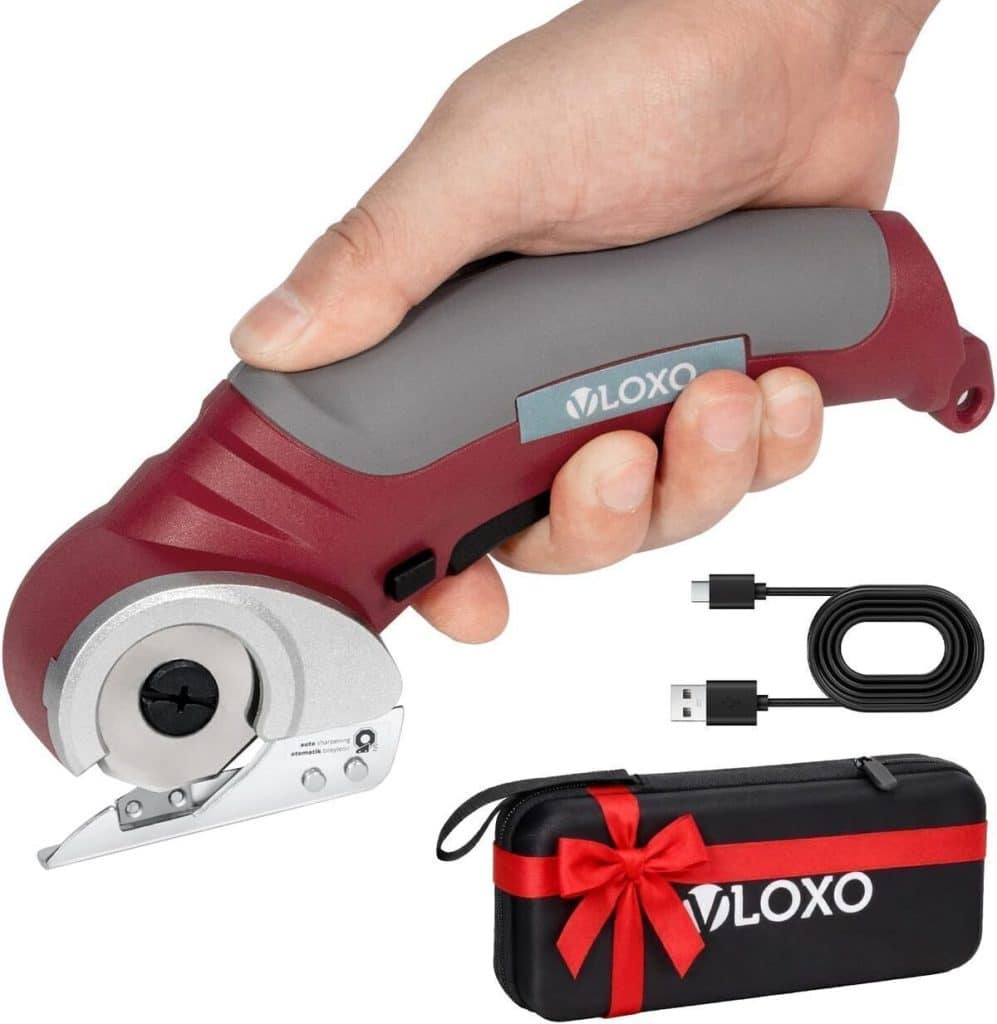 Test : ciseaux électriques VLOXO 4.2V pour tissus et plus