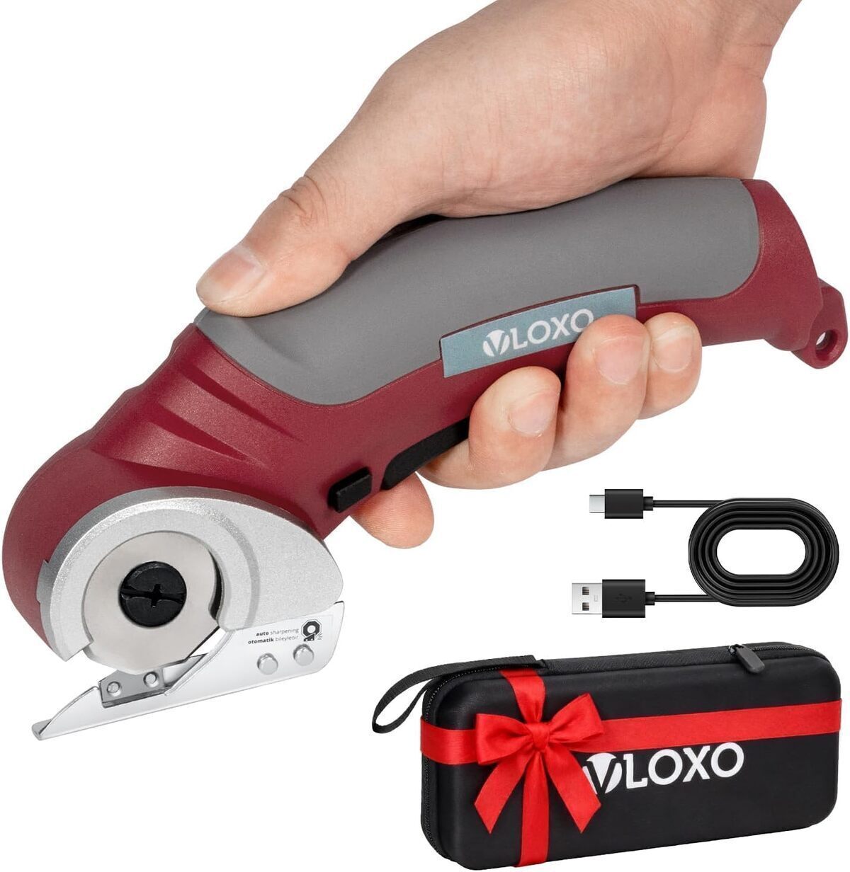 Test : ciseaux électriques VLOXO 4.2V pour tissus et plus