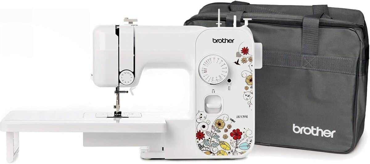Test de la machine à coudre Brother JX17FE : idéale pour débutants